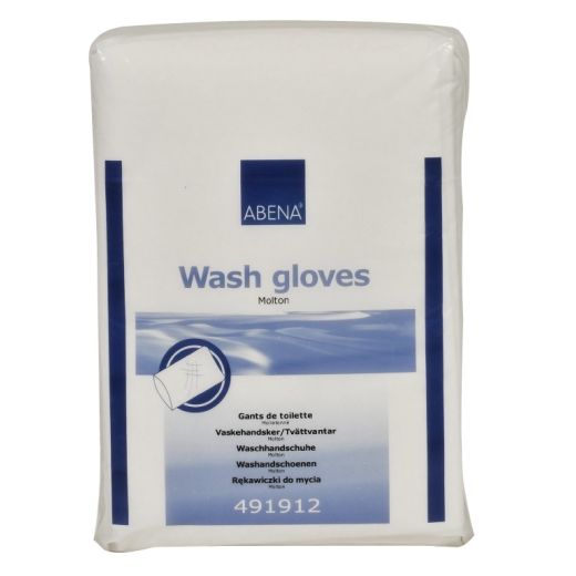 Abena Wash Gloves - Molton Abena Wash Gloves - Molton