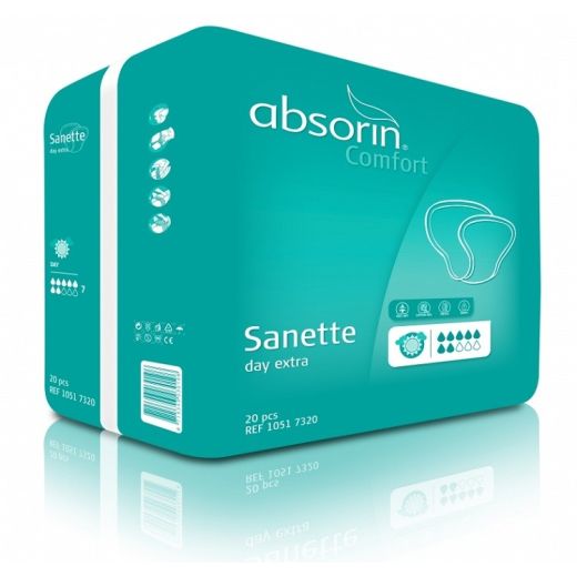 Absorin Comfort Sanette Day Extra Absorin Comfort Sanette Day Extra