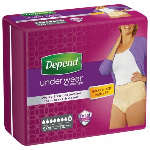 Depend Pants Vrouw Super - Small / Medium Depend Pants Vrouw Super - Small / Medium