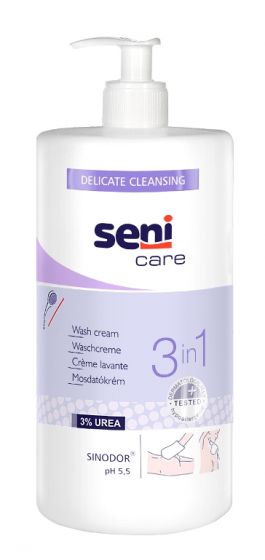 Seni Care reinigingscrème 3 in 1 1000ml