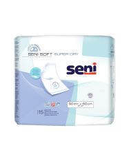 Seni Soft Super Dry bedonderlegger 90x60 cm