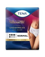 Tena Silhouette Normal Low Waist Blanc Large