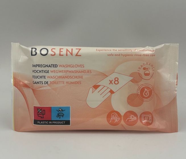 Bosenz verzorgend wassen