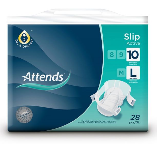 Attends Slip Active 10 L