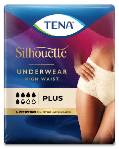 Tena Silhouette Plus High Waist Crème Large