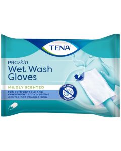 Tena Wet Wash Glove (licht parfum)