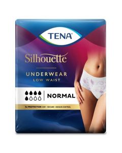 Tena Silhouette Normal Low Waist Blanc  Medium