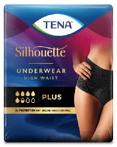 Tena Silhouette Plus Noir High Waist