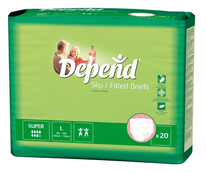 Depend Slip Super - Large