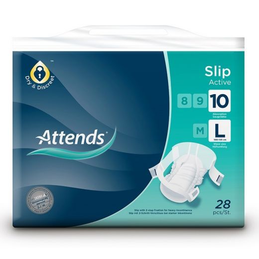Attends Slip Active 10 L Attends Slip Active 10 L