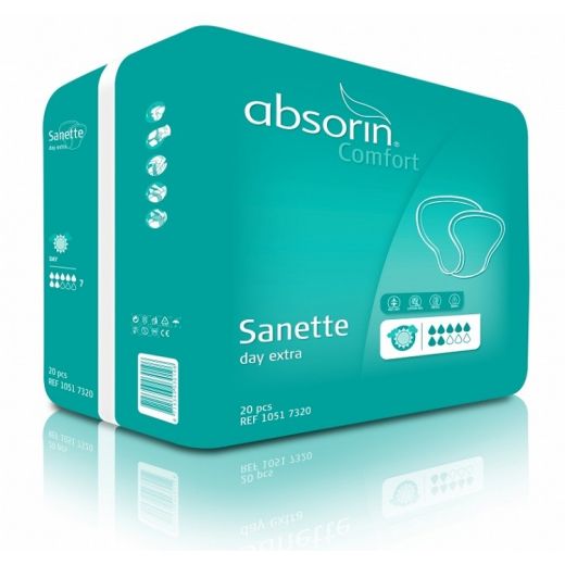 Absorin Comfort Sanette Day Extra Absorin Comfort Sanette Day Extra