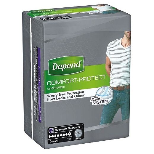 Depend Pants For Men Super Large / X-Large Depend Pants For Men Super Large / X-Large