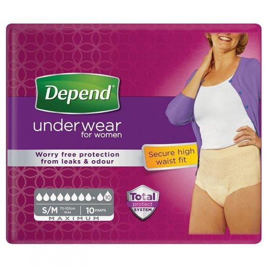 Depend Pants Vrouw Maximum - Small / Medium Depend Pants Vrouw Maximum - Small / Medium