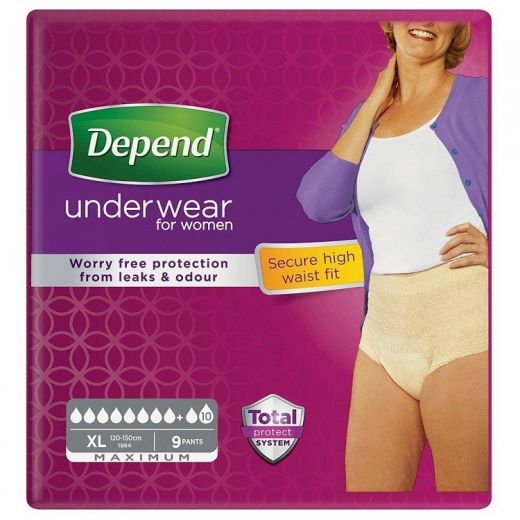 Depend Pants Vrouw Maximum - Extra Large Depend Pants Vrouw Maximum - Extra Large