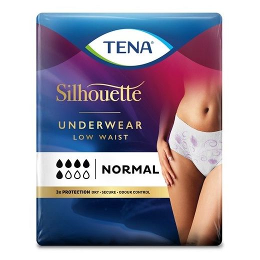 Tena Silhouette Normal Low Waist Blanc Large Tena Silhouette Normal Low Waist Blanc Large