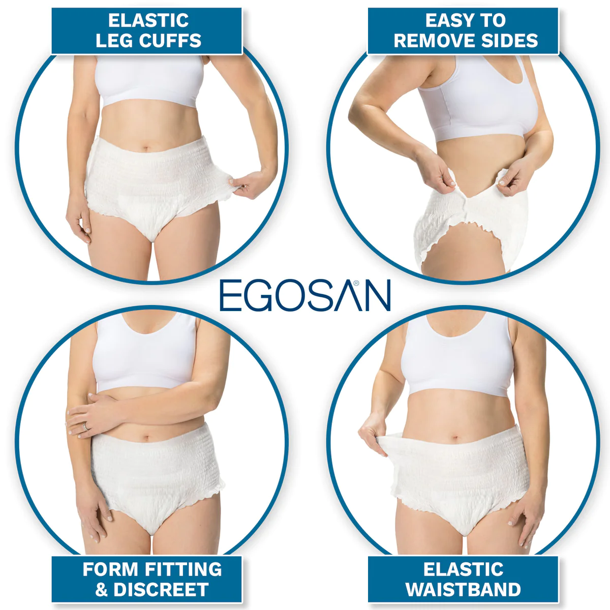 Vorteile der Egosan Pants, ein Art Inkontinenzwindeln
